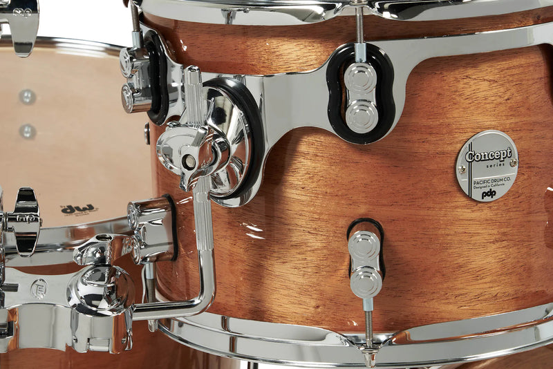 PDP PDCMX2215HM Concept Exotic 5-Piece Drum Shell Pack (Honey Mahogany)