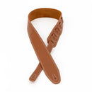 Profile LS-7000 Leather Strap with White Double Stitching (Cognac) - 2.5"