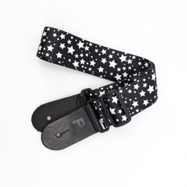 Profile NY-1000 Terylene Star Pattern Printed Strap (Black And White)