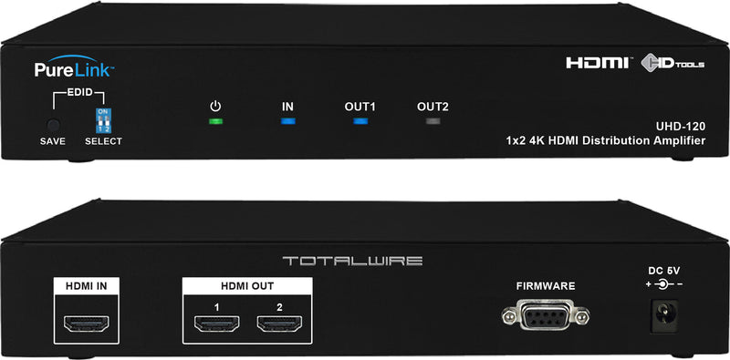 PureLink UHD-120 HDTools HDMI Input to HDMI Output Distribution Amplifier - Ultra HD
