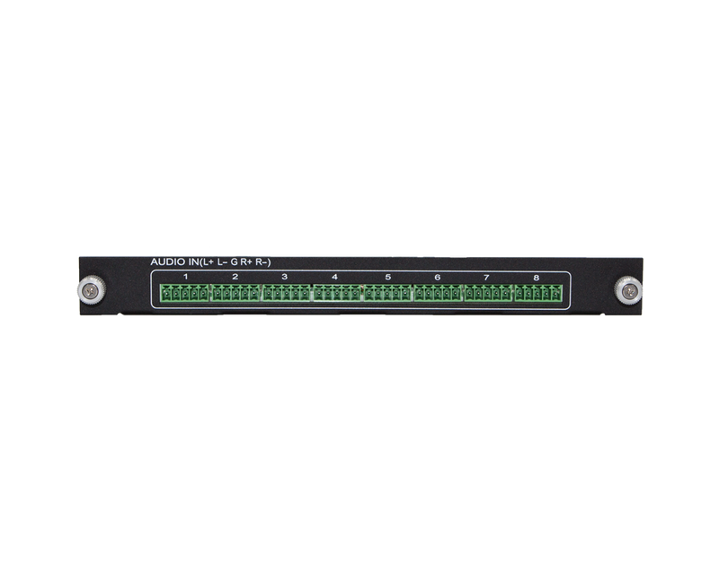PureLink PM-8X-AD Internal 8×8 Balanced/Unbalanced Audio Matrix Switcher
