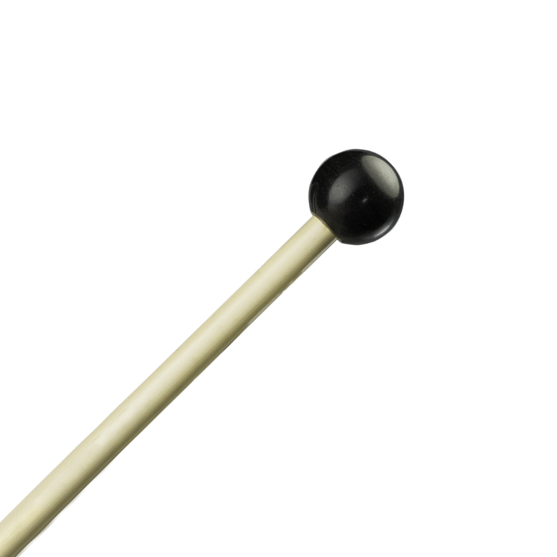 Vic Firth M444 Articulate Series Maillet pour clavier 1" phénolique avec poids en laiton, rond (noir)