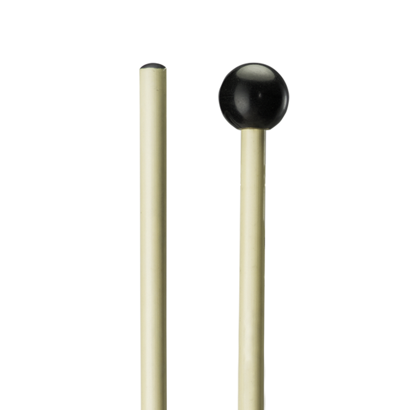 Vic Firth M444 Articulate Series Maillet pour clavier 1" phénolique avec poids en laiton, rond (noir)