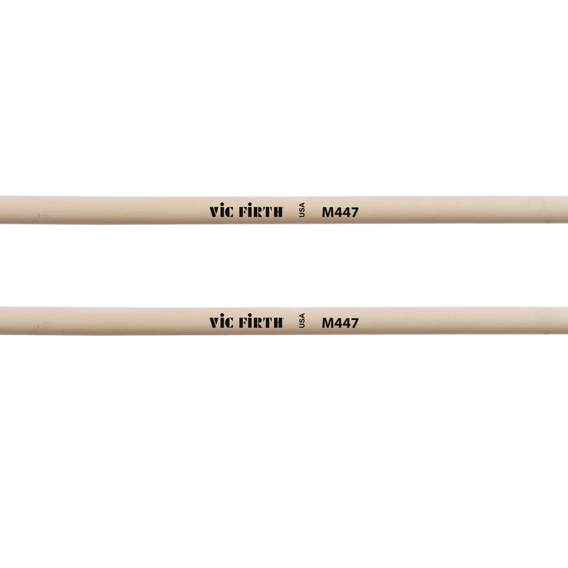 Vic Firth M447 Articulate Series Maillet pour clavier 1 1/8" PVC, rond (noir)