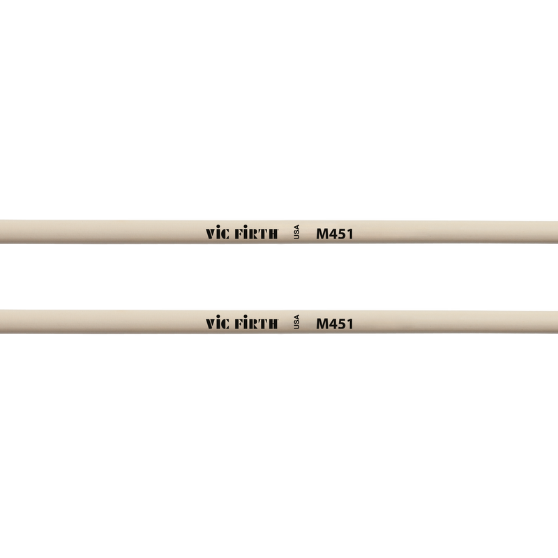 Vic Firth M451 Articulate Series Maillet pour clavier 3/4" en aluminium, rond (argent)
