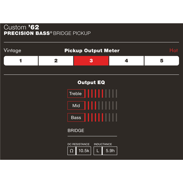 Fender Custom Shop 62 Precision Bass Pickup
