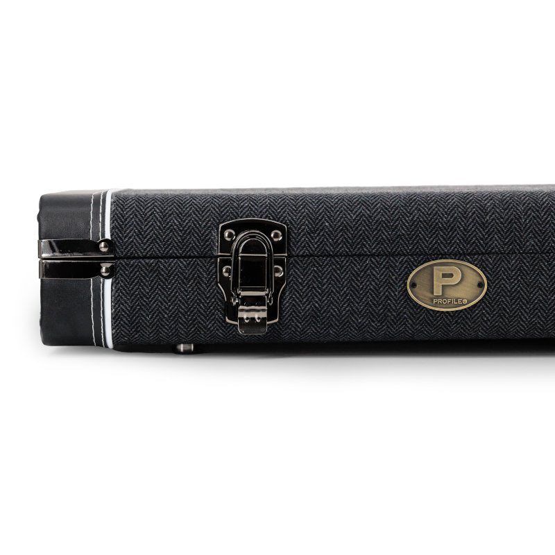 Profile PRC325GWF-E Electric Guitar Hard Case (Black Leather)
