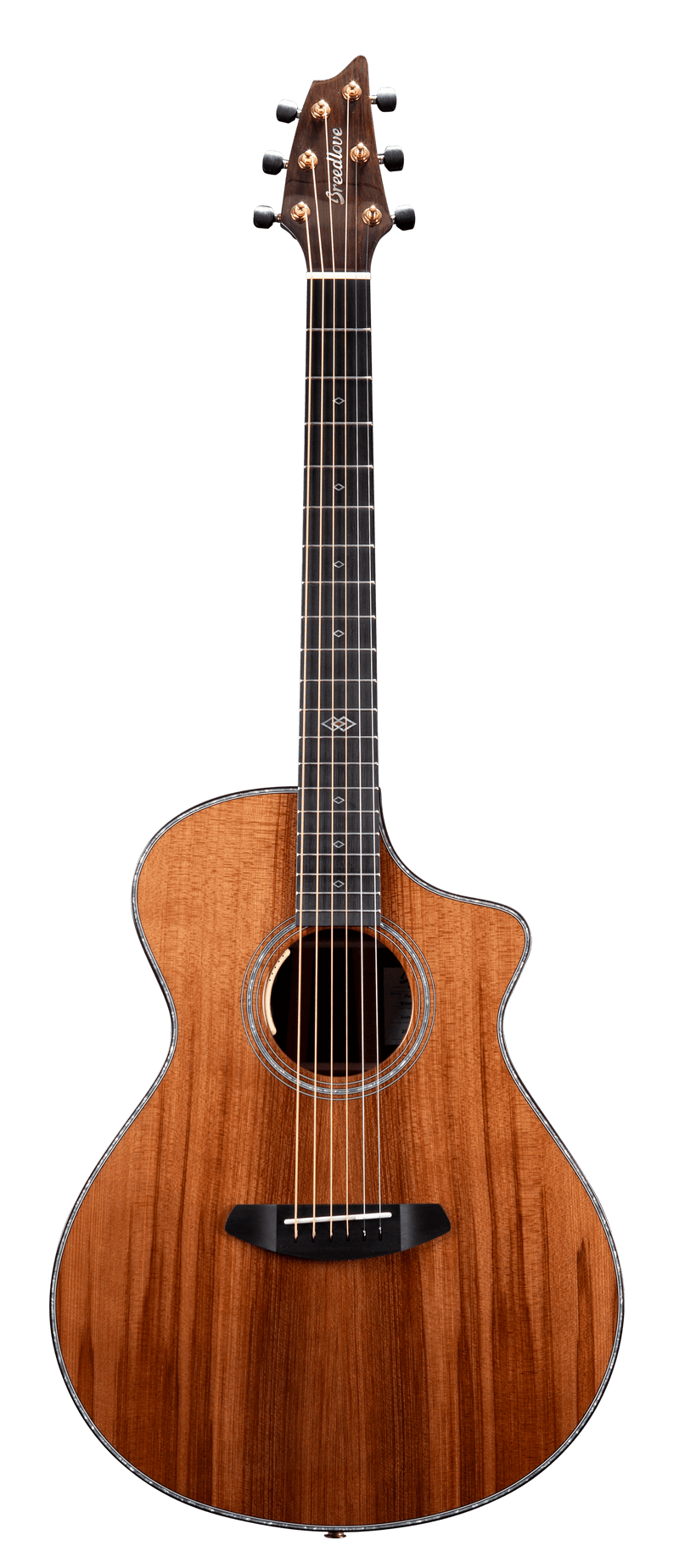 Breedlove PRCNS01CERWBR LTD Limited Edition Premier Concert Thinline CE Acoustic Electric Guitar (Natural)