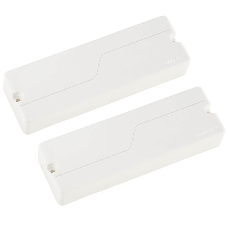 Fishman PRF-BS6-SW2 Fluence Bass Soapbar 6-String Pickups Set (White)