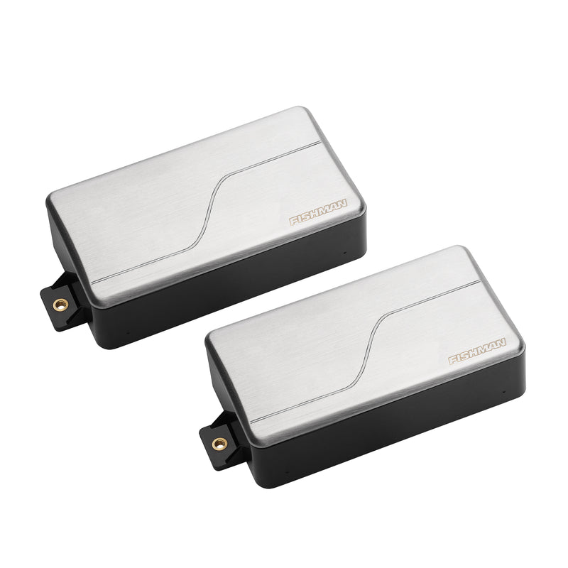 Fishman PRF-M36-SR2 Fluence Modern Humbucker 6-String, 3 Voices, Set (Brushed Stainless)