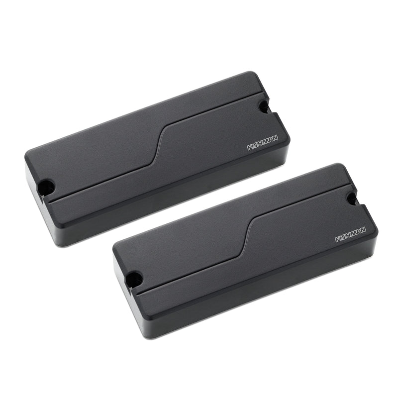 Fishman PRF-M38-SB2 Fluence Modern Humbucker 8-String, 3 Voices, Set (Black Plastic)
