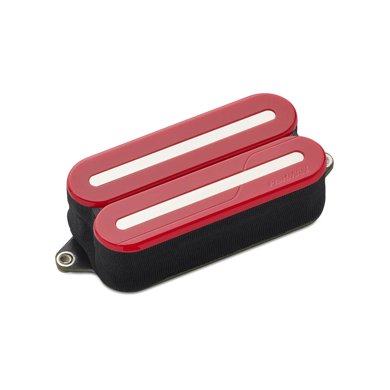 Fishman PRF-MO6-CDN Fluence Open Core Modern Humbucker 6-String, Ceramic, Single, Nickel Blades (Red)