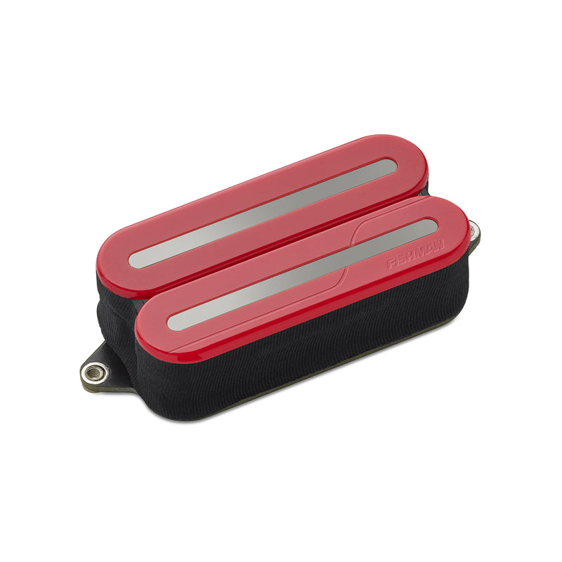 Fishman PRF-MO6-CDB Fluence Open Core Modern Humbucker 6 cordes, céramique, simple, lames en nickel noir (rouge)