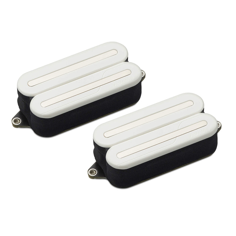 Fishman PRF-MO7-SWN Fluence Open Core Modern Humbucker 7-String Pickups Set (White with Nickel Blades)