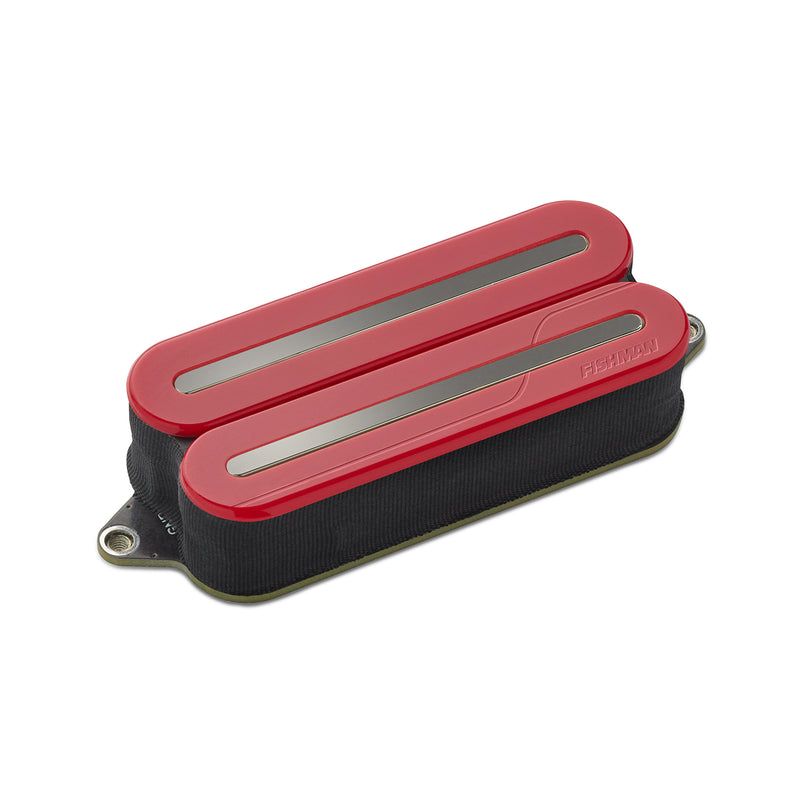 Fishman PRF-MO7-CDB Fluence Open Core Modern Humbucker 7-String, Ceramic, Single, Black Nickel Blades (Red)