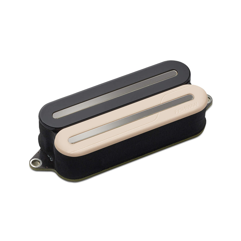 Fishman PRF-MO7-AVB Fluence Open Core Modern Humbucker 7-String Bridge Pickups (Reverse Zebra with Black Nickel Blades)