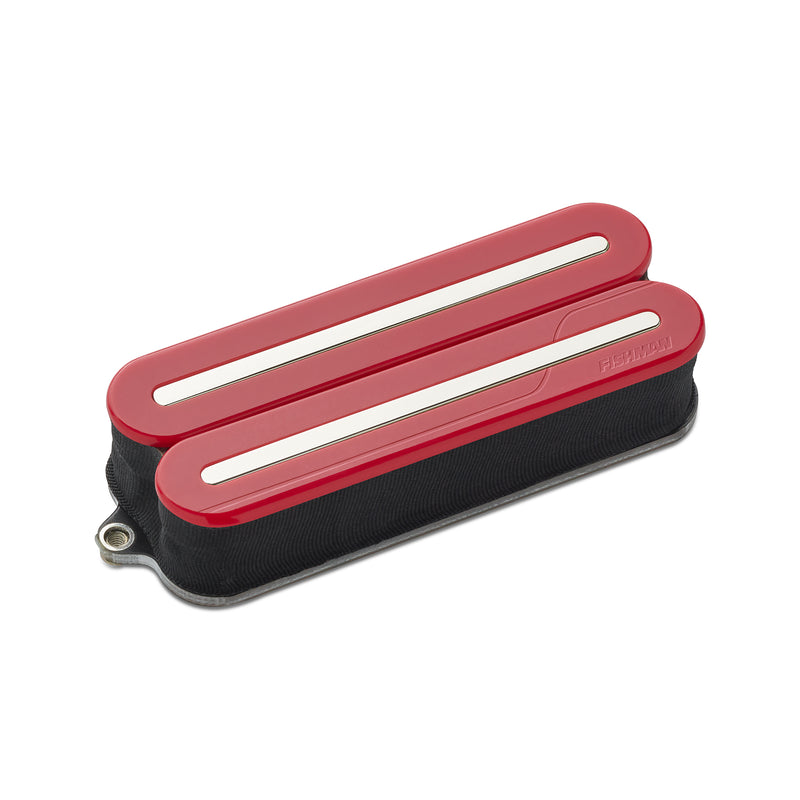 Fishman PRF-MO8-ADN  Fluence Open Core Modern Humbucker 8-String, Alnico, Single, Nickel Blades (Red)