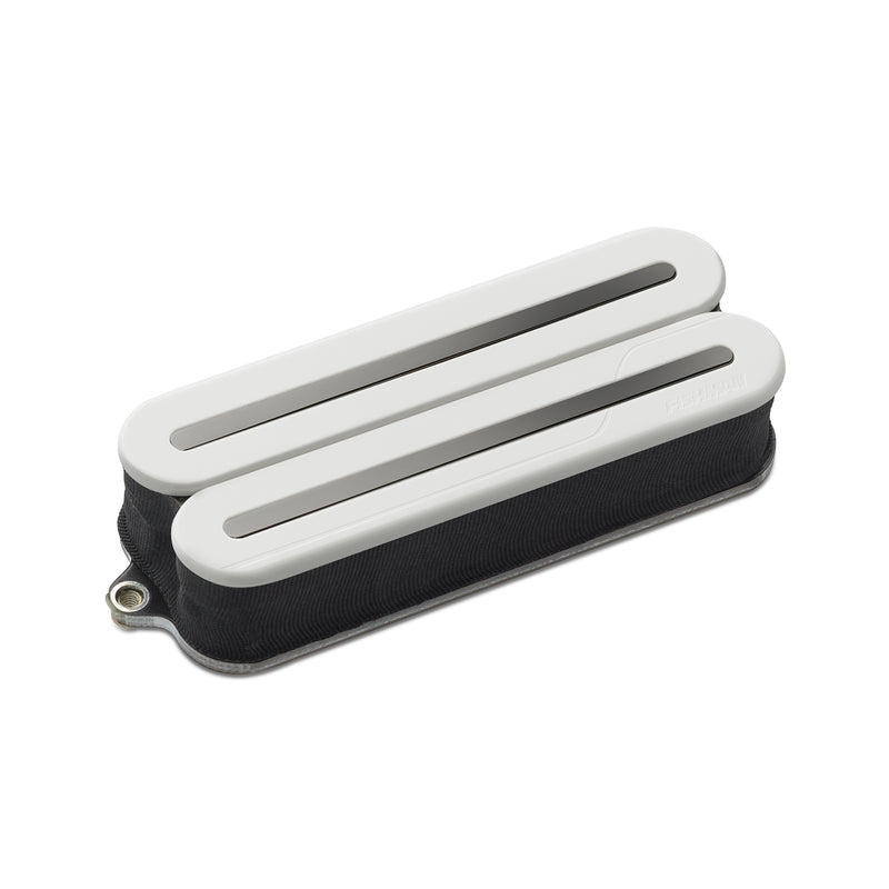 Fishman PRF-MO8-AWB  Fluence Open Core Modern Humbucker 8-String, Alnico, Single, Black Nickel Blades (White)