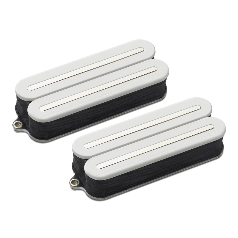 Fishman PRF-MO8-SWN Fluence Open Core Modern Humbucker 8 cordes, jeu de lames en nickel (blanc)