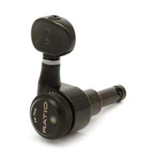 Graph Tech PRL-8731-lb0 Ratio Guitar Guitar Lock Machine Heads (noir)