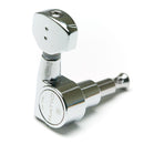 Graph Tech PRN-2721-C0 Ratio Electric Guitar Tuned Machine Heads (Chrome)