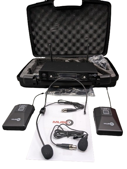 Music 8 M8-200 HS LL Wireless Double 1 Headset + 1 Lavalier