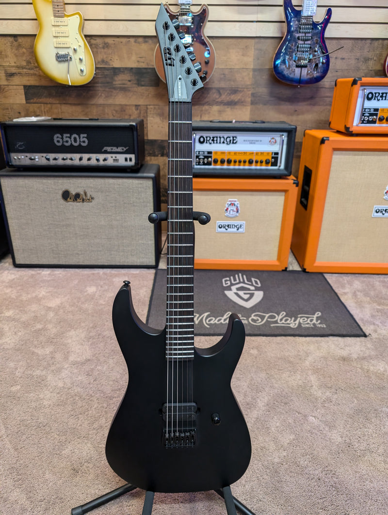 ESP LTD M-HT BLACK METAL Electric Guitar (Black Satin) (DEMO)