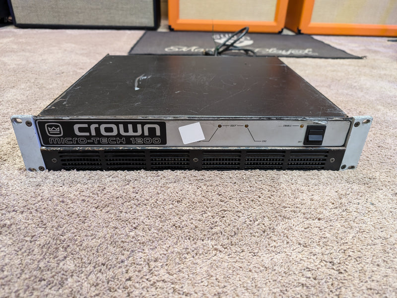 Crown AMCRON MICRO-TECH 1200LX Stereo Power Amplifier (USED)