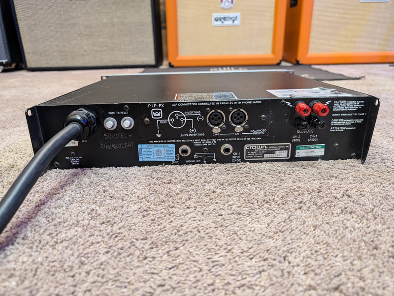 Crown MACRO-TECH 24x6 Power Amplifier (USED