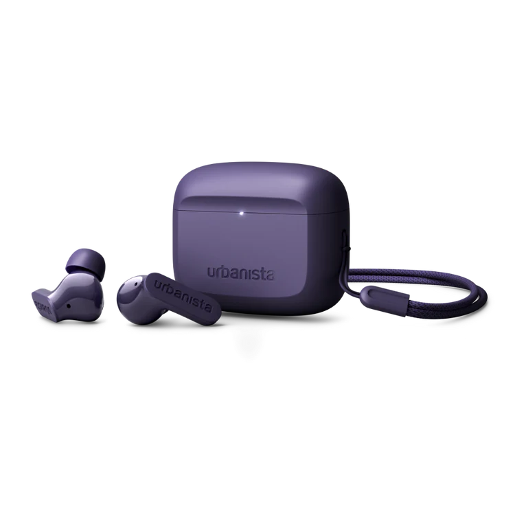 Urbanista PALO ALTO Adaptive Noise Cancelling Earphones (Dusk Purple)