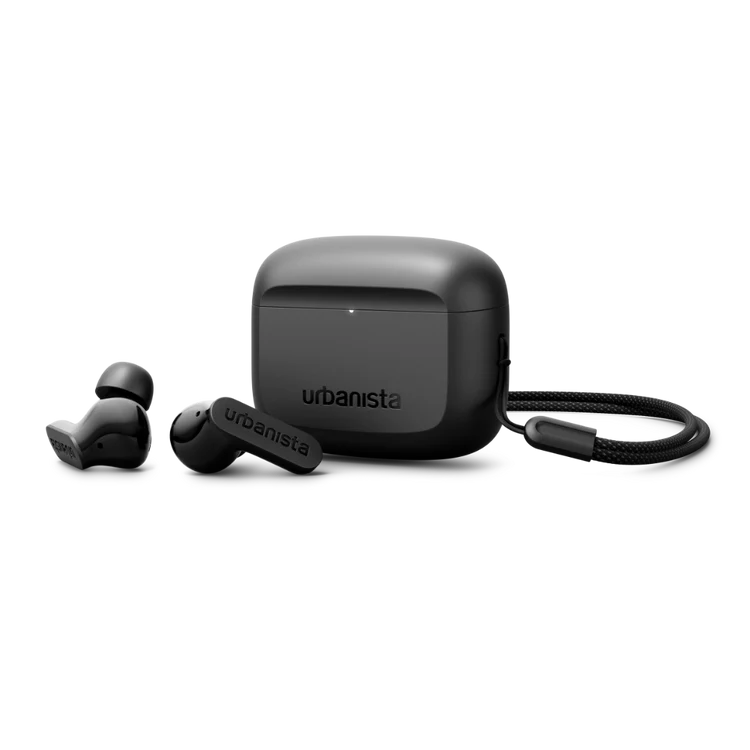 Urbanista PALO ALTO Adaptive Noise Cancelling Earphones (Midnight Black)