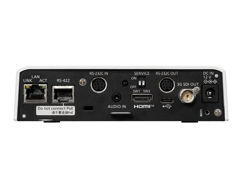 Panasonic AWUE20KP 12x 4K/30P Zoom Certified PTZ Camera (Black)