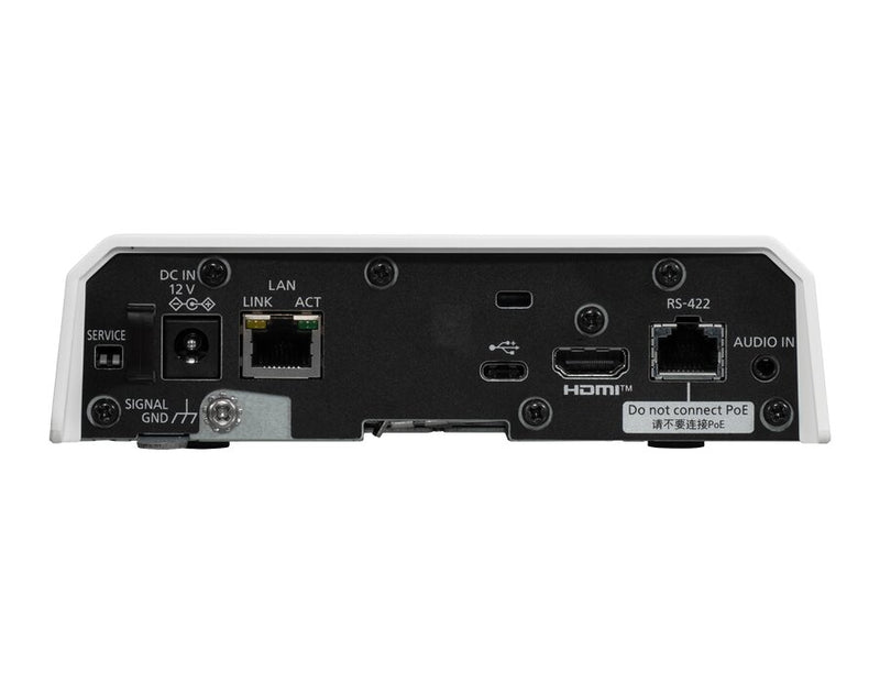 Panasonic AWUE40WPJ 4K/30P HDMI PTZ Camera With 24x Optical Zoom (White)