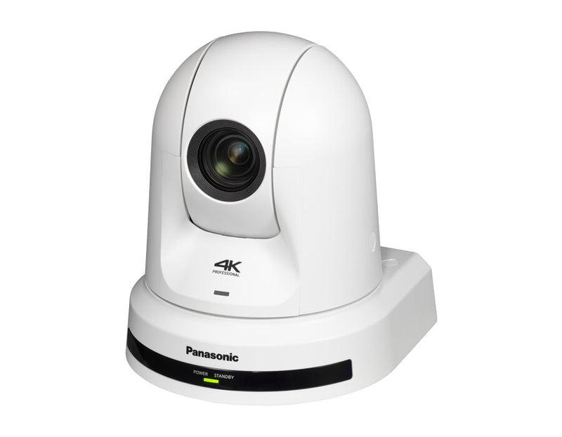 Panasonic AWUE40WPJ 4K/30P HDMI PTZ Camera With 24x Optical Zoom (White)