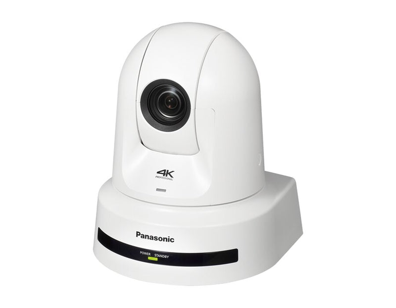 Panasonic AWUE80WPJ 4K/60P SDI/HDMI/NDI PTZ Camera With 24x Optical Zoom (White)