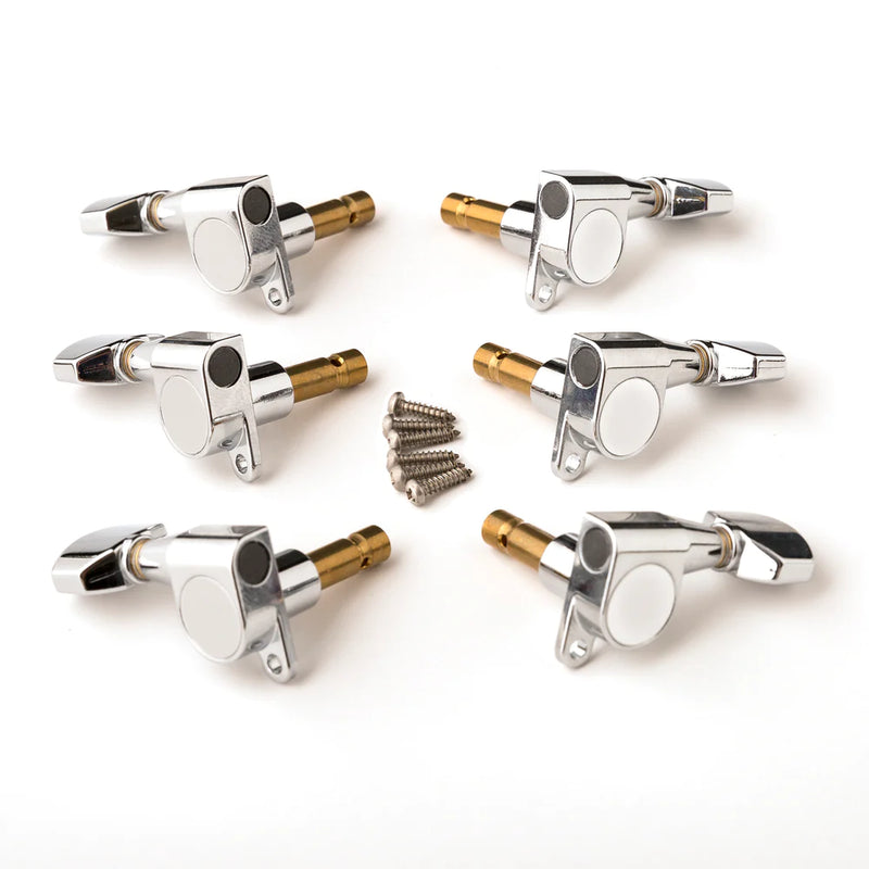 PRS PHASE II Tuners Ensemble de Six (Chrome)