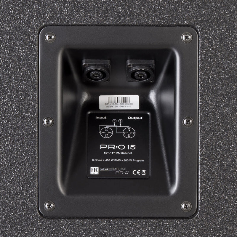 HK Audio PREMIUM PR:O 15 Passive Speaker M8 Rig Points - 15"