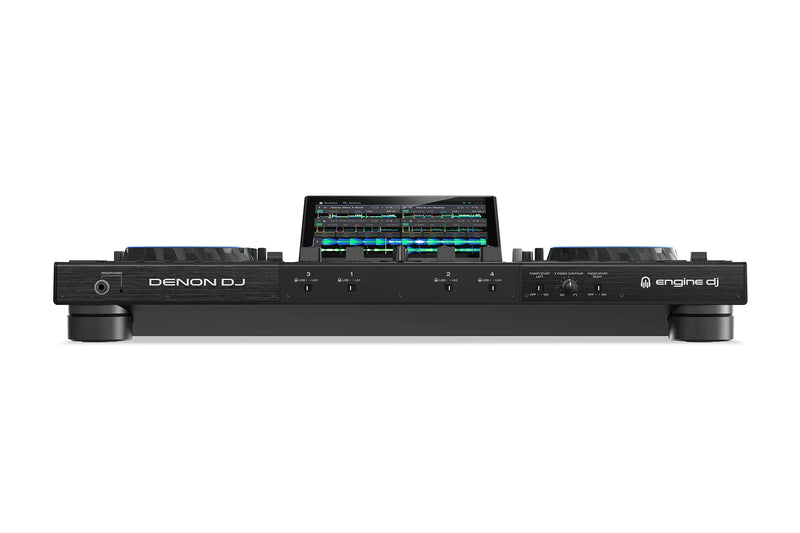 Denon DJ PRIME4+ Contrôleur DJ autonome à 4 platines avec Wi-Fi et streaming