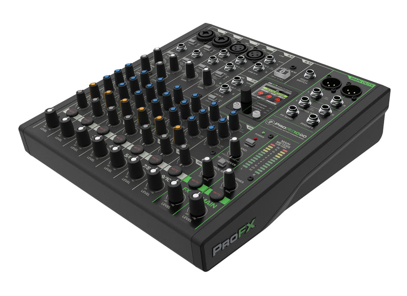 Mackie PROFX10GO Battery Powered 10 Channel Mixer