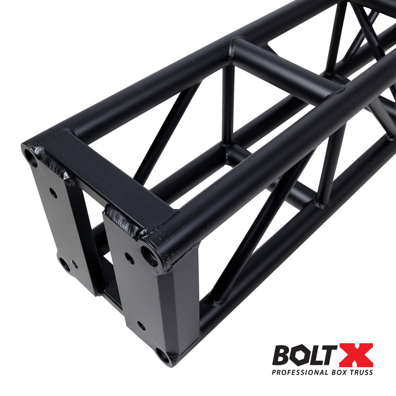 ProX XT-BT1205BLK 5 Ft. BoltX Black Bolted 12 Inch Professional Box Truss Segment, 3mm Wall (Black Finish)