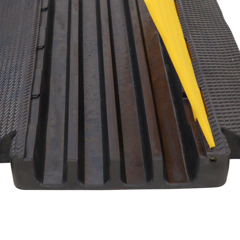 ProX XCP-4CH 4-Channel Rubber Cable Protector Ramp