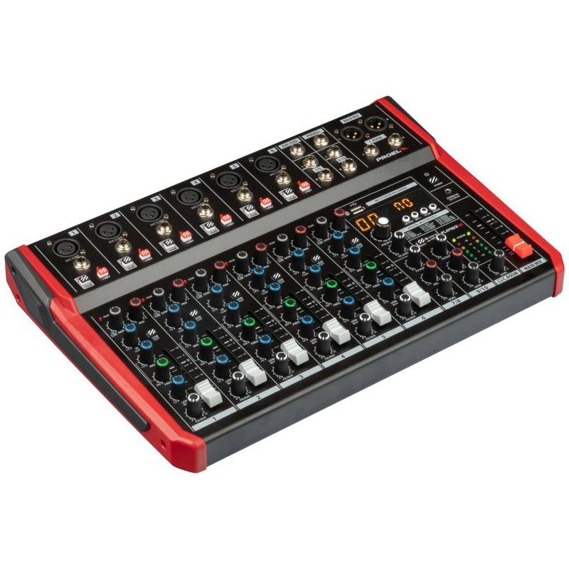Proel PLAYMIX10 10-Channel PA Mixer with DFX USB and BT