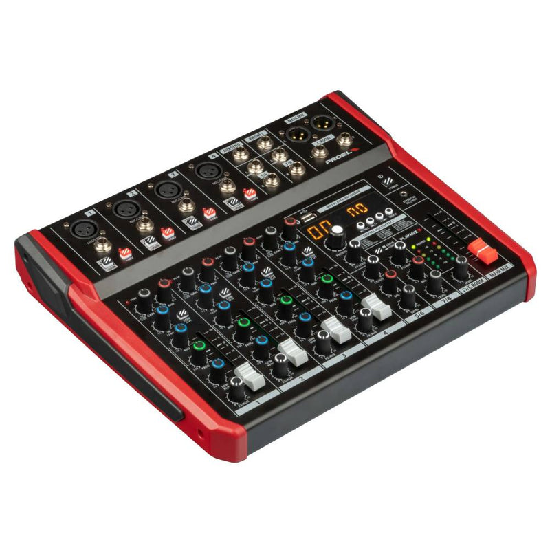 Proel PLAYMIX8 8-Channel Mixer with FX USB