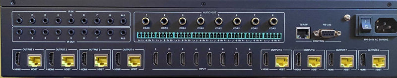 PureLink HTX III-8800 8x8 4K60 HDMI to HDBaseT/HDMI Matrix Switcher