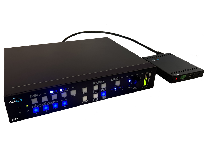 PureLink PS-610 6×1 4K30 Seamless Presentation Switcher