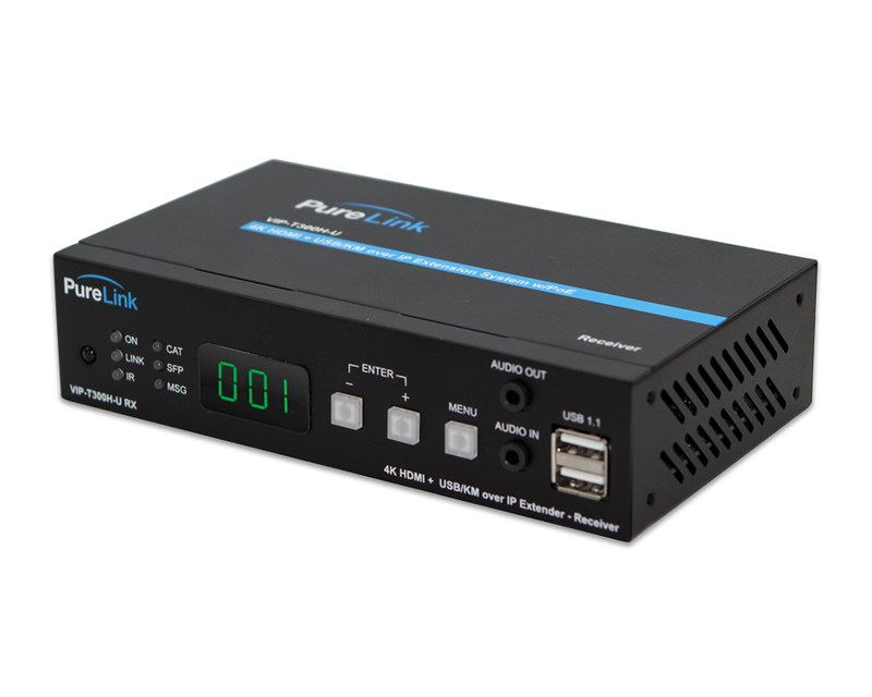 PureLink VIP-T300-D 4K HDMI & USB/KM Over IP Decoder - TAA