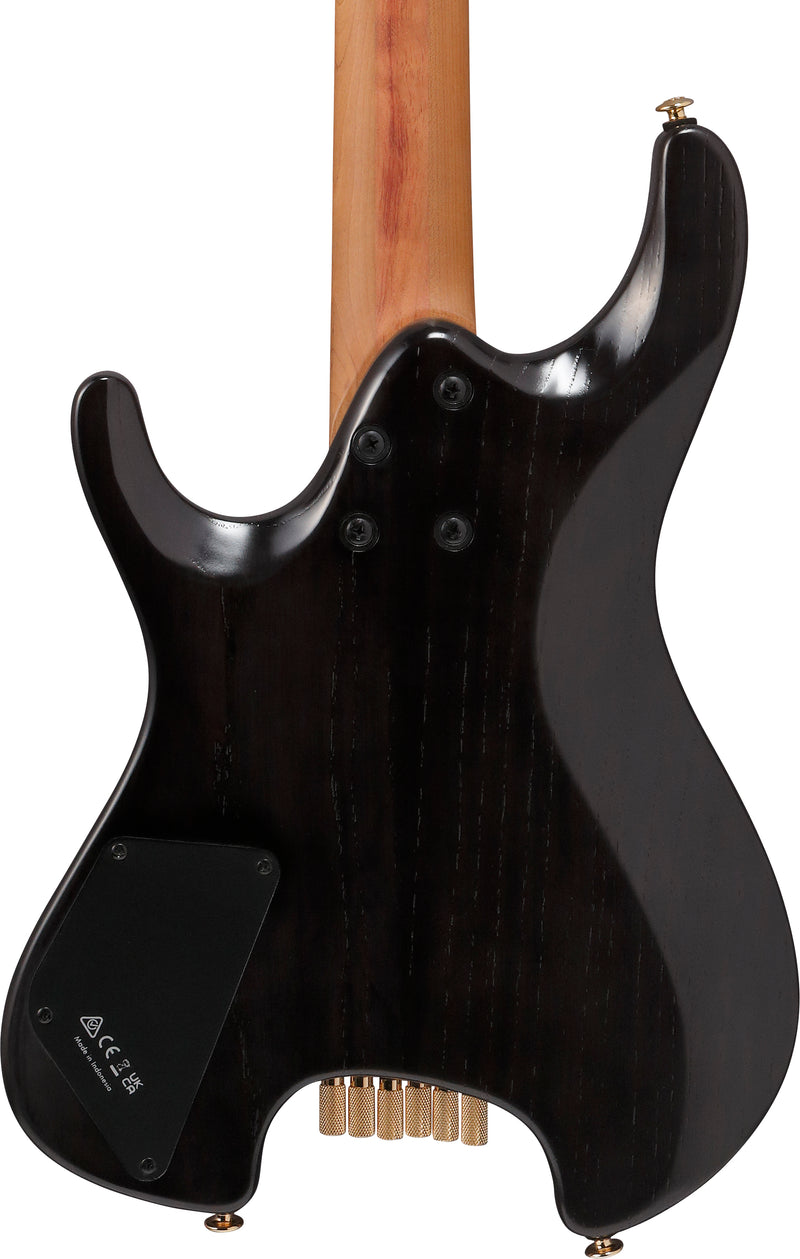 Ibanez Q52FMGDRL Q Standard Headless Electric Guitar (Deep Twilight Burst Low Gloss)