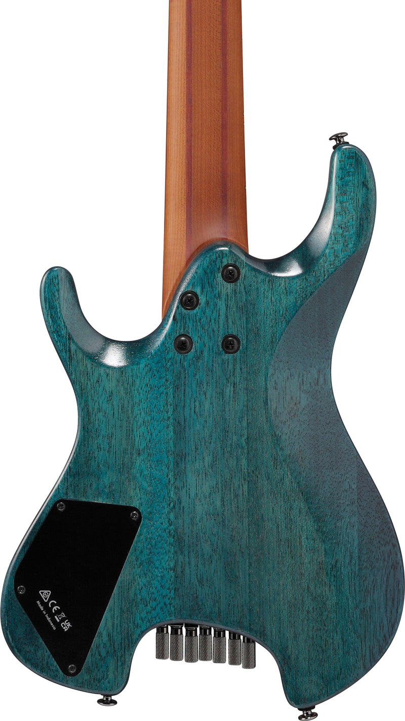 Ibanez Q547pbcol Guitare électrique sans tête (Cosmic Blue Low Gloss)