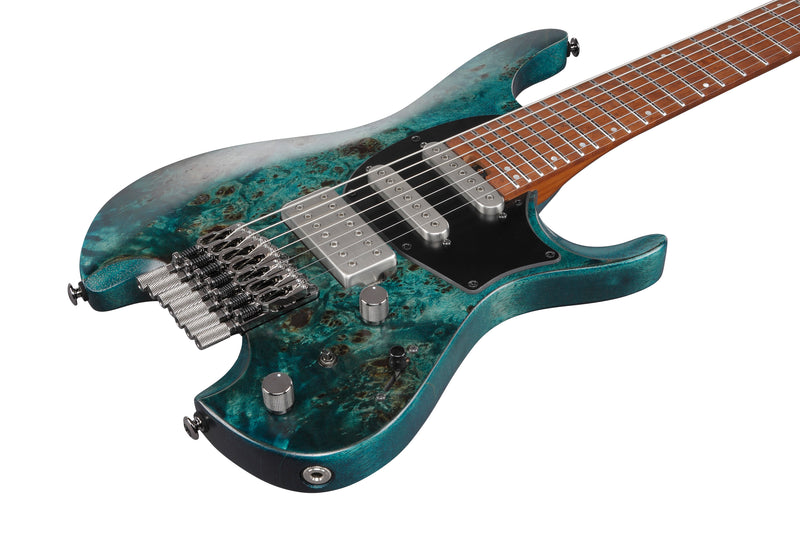 Ibanez Q547pbcol Guitare électrique sans tête (Cosmic Blue Low Gloss)