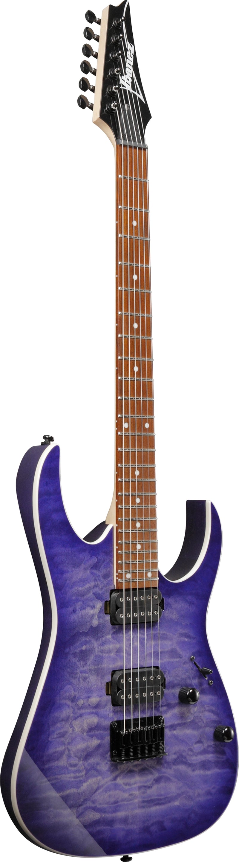 Ibanez RG421QMCBB RG Standard Electric Guitar (Cerulean Blue Burst)